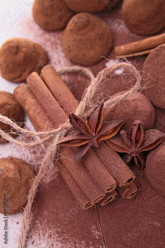 Photo: cinnamon and truffle cinnamon and truffle
