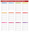 Kalender 2014 Typ E Din A7, Din A6, Din A5, Din A4