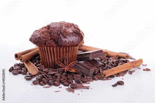 Photo: chocolate muffin chocolate muffin