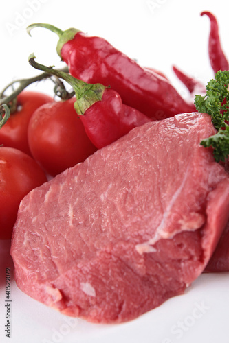 Photo: raw meat raw meat