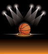 Abstract Basketball Background