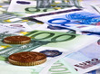 Photo: Background of euro money. Background of euro money.