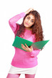Girls' confusion reading file