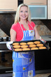 woman with cookies