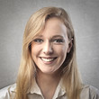 blonde woman portrait