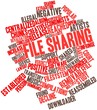 Word cloud for File sharing