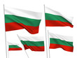 Bulgaria vector flags
