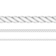 Vector illustration of ropes