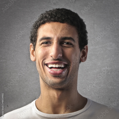 Photo: portrait man mulatto portrait man mulatto