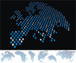 abstract Europe map