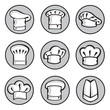 set of chef hats