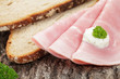 Kochschinken, Graubrot
