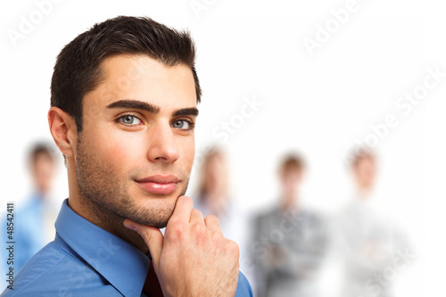 Photo: Handsome young man portrait Handsome young man portrait