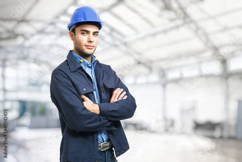 Photo: Engineer portrait Engineer portrait