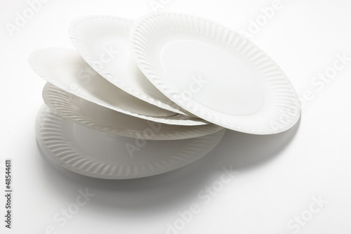 Photo: Stack of Paper Plates Stack of Paper Plates