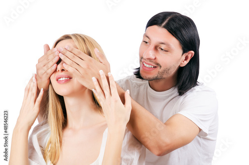 Photo: Pair of man and woman in love Pair of man and woman in love