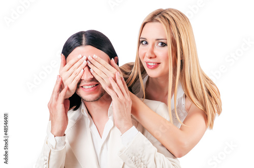 Photo: Pair of man and woman in love Pair of man and woman in love