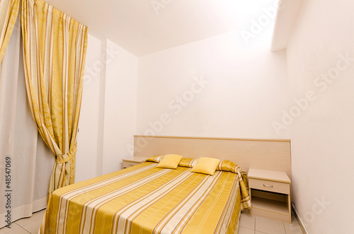 Photo: Modern hotel room interior Modern hotel room interior
