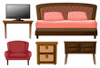 Home furnitures and television