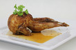 Wachtel gebraten