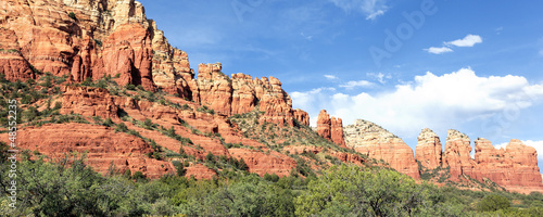 Photo: panoramic view of wilderness landscape panoramic view of wilderness landscape