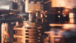 rotating molds unattended production of PET bottles