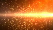 Particle with flare background