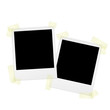 Polaroids mit Klebestreifen