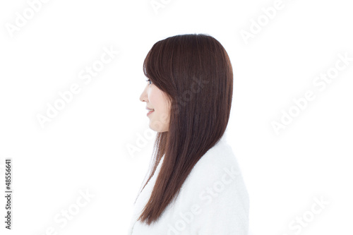 Photo: バスローブを着た女性 バスローブを着た女性