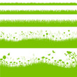 Vektor Blumenwiese Gras Grashalme Wiese