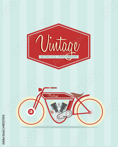 Vector: Vintage bike Vintage bike