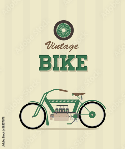 Vector: Vintage bike Vintage bike