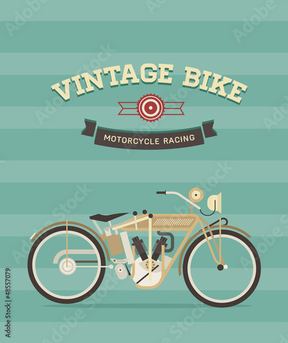 Vector: Vintage bike Vintage bike