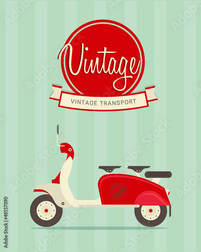 Vector: Vintage bike Vintage bike