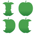 Green apple profile bites