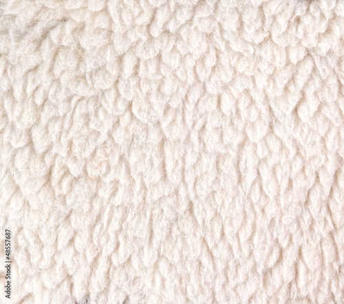 Photo: white woolly sheep fleece for background texture white woolly sheep fleece for background texture