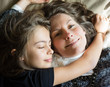 tendresse mère fille