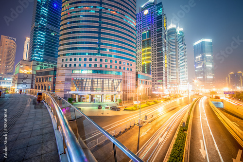 Photo: light trails light trails