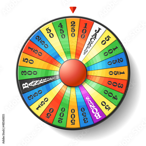 Vector: Wheel of fortune Wheel of fortune