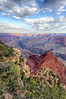 Vertical view of famous Grand Canyon