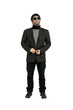 man isolated on white background