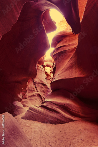 Photo: Antelope Canyon at sunset Antelope Canyon at sunset