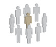 Figuren, Gruppe, Coaching, Gespraech, Therapie
