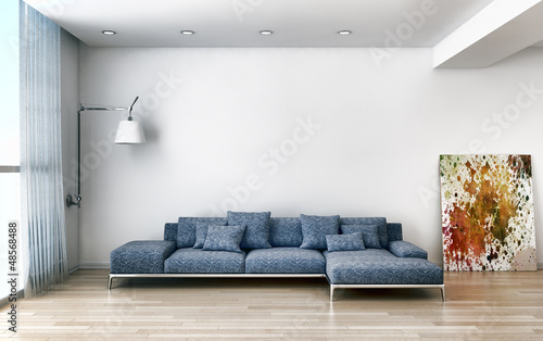 Illustration: Living room Living room