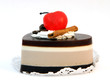 Photo: handmade soap chocolate cake with cherry handmade soap chocolate cake with cherry