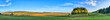 Long panorama with little forest