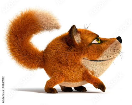 Illustration: Little fox Little fox
