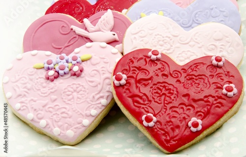 Photo: Galletas de San Valentin Galletas de San Valentin