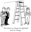 Worker must decide on the lighting and the mood