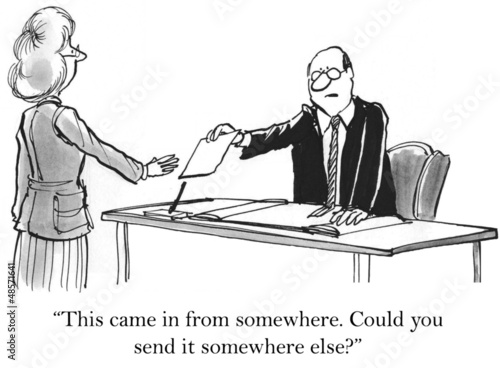 Illustration: Could you write down what your job is Could you write down what your job is
